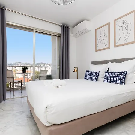 Superbe Appartement A Cannes Vue Mer Panoramique 